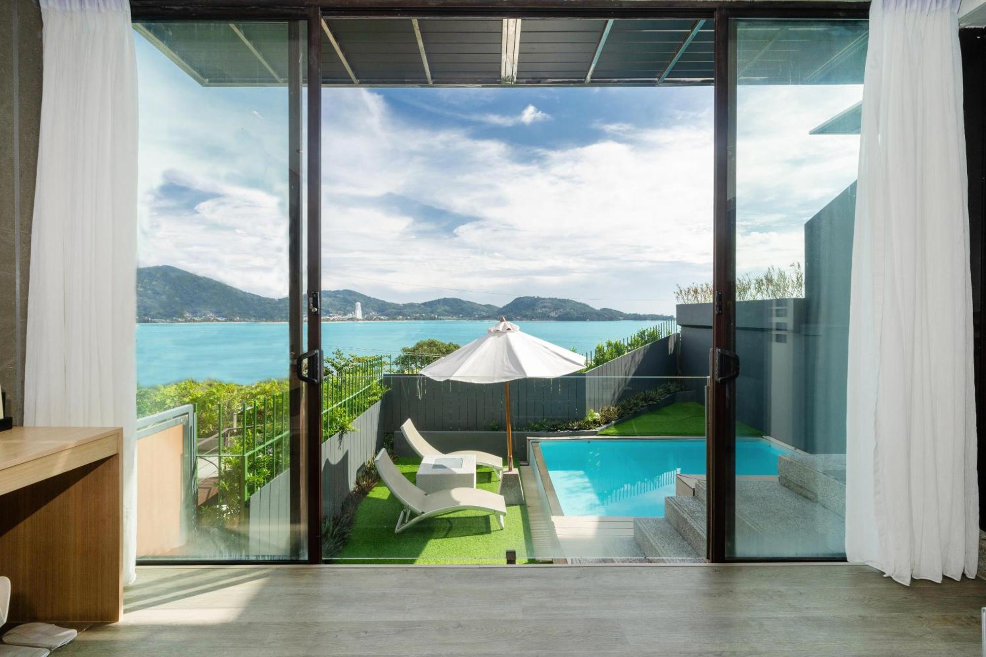 Indochine Resort And Villas - Sha Extra Plus Patong Екстер'єр фото View from a suite at the resort