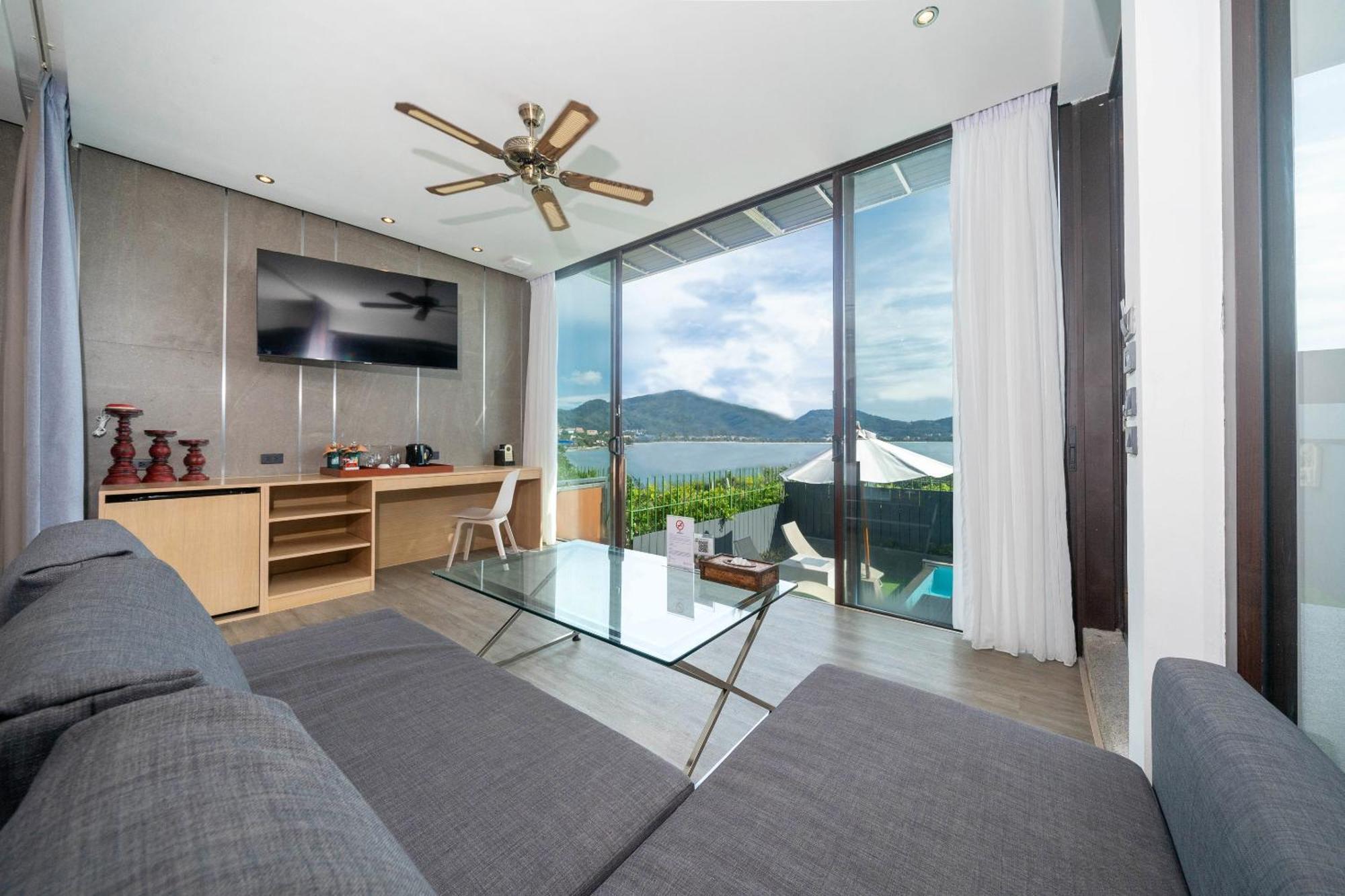 Indochine Resort And Villas - Sha Extra Plus Patong Екстер'єр фото A living room at the hotel