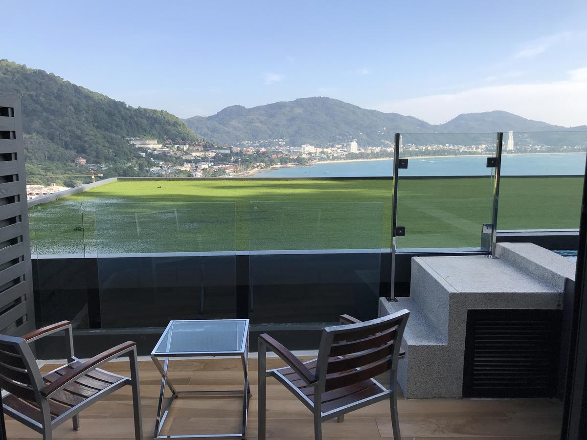 Indochine Resort And Villas - Sha Extra Plus Patong Екстер'єр фото View of the South China Sea from the balcony of a suite at the hotel